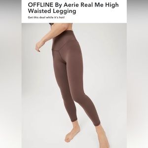 Aerie brown leggings